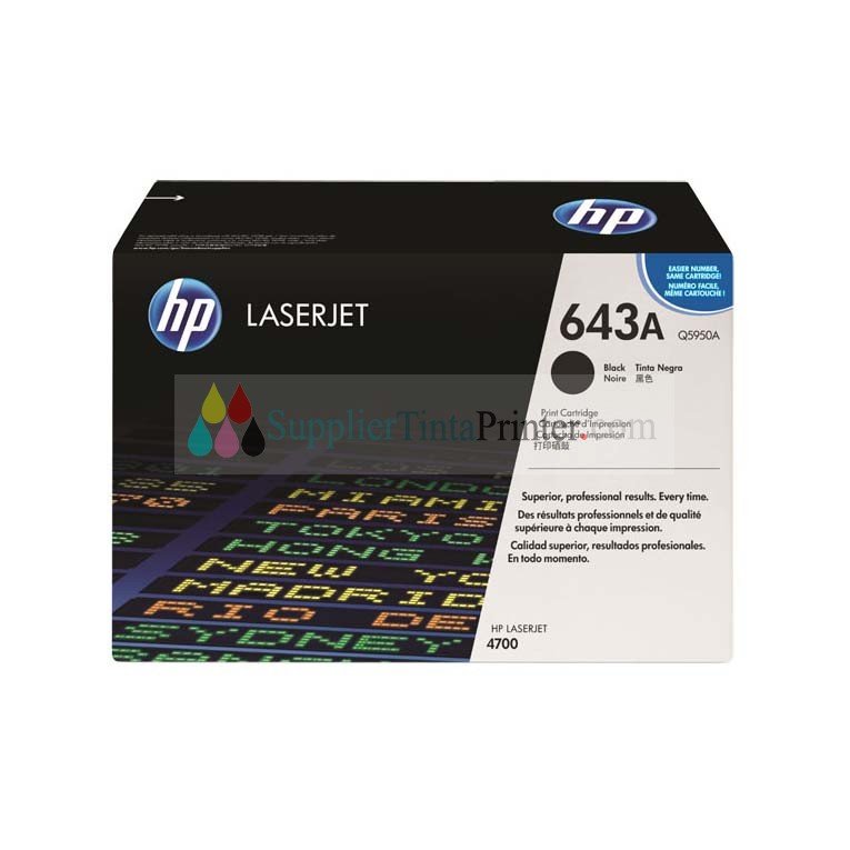 HP Black Toner 643A [Q5950A]