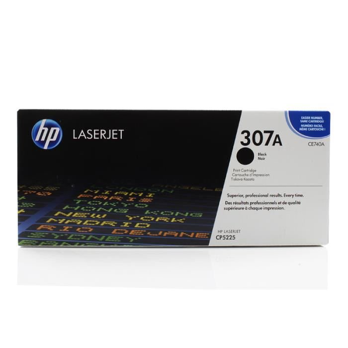Toner HP Original 307A Black (CE740A)