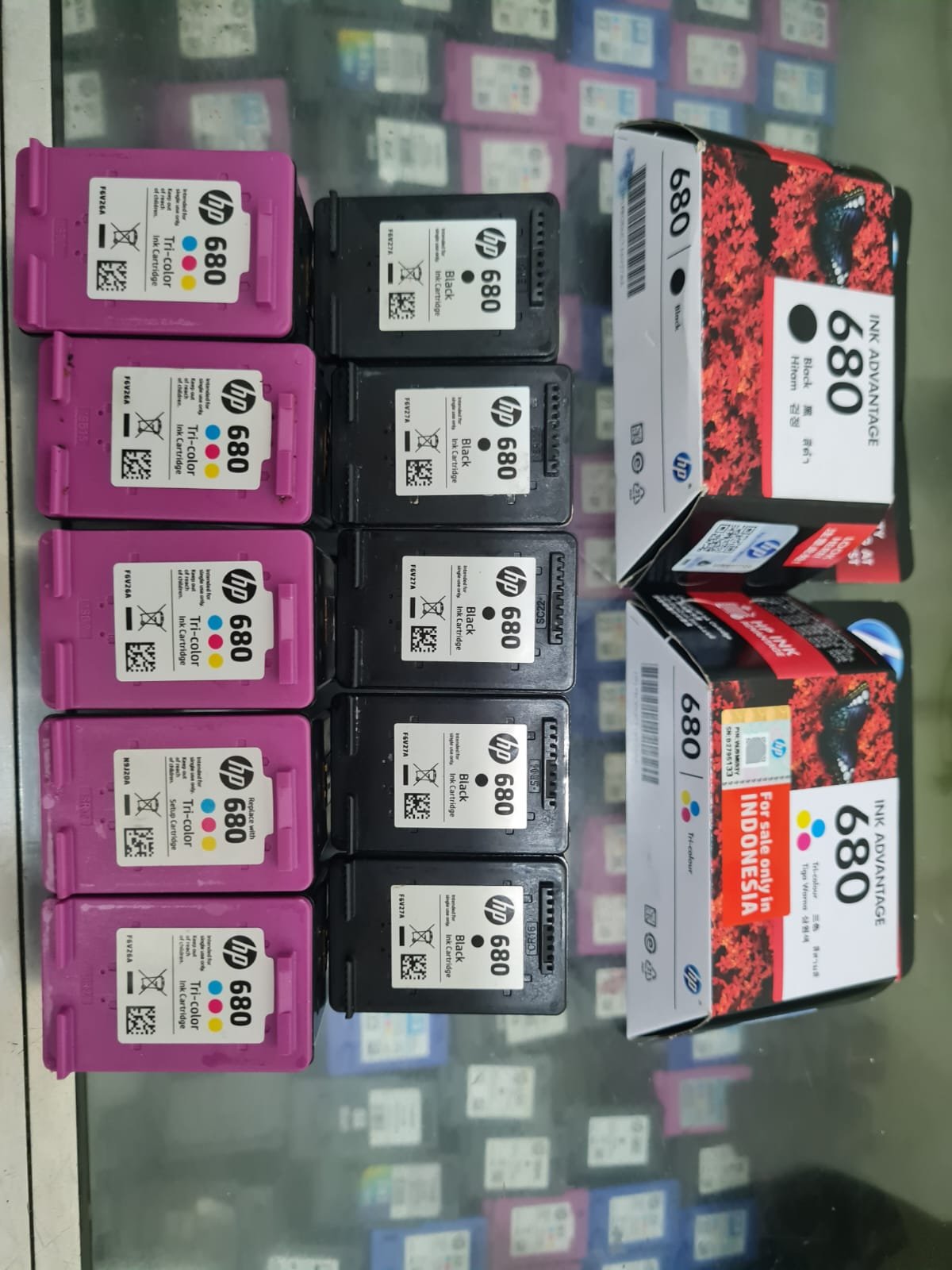 terima tinta bekas
